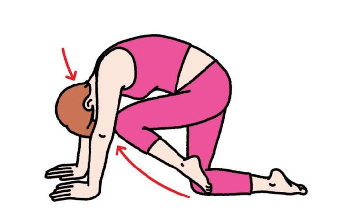 「下腹ぽっこり解消」1日1分かんたんストレッチ