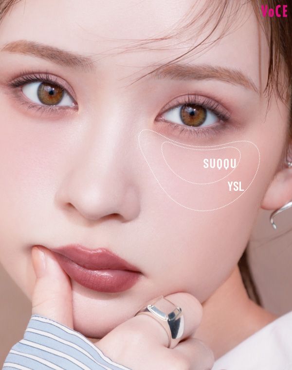 【CHEEK】内側 SUQQU 外側 YSL