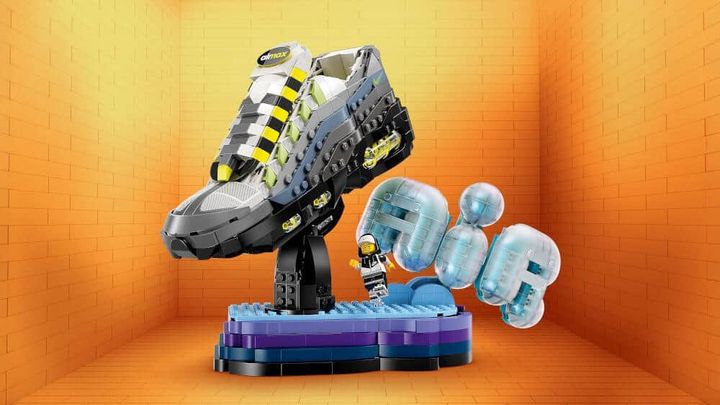 伝説のスニーカー「Nike Air Max 95 Big Bubble」がレゴブロックでよみがえる