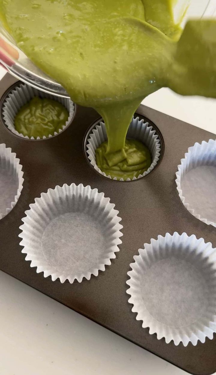 オレオ抹茶マフィン