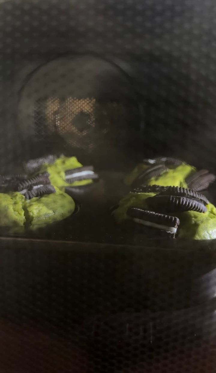 オレオ抹茶マフィン