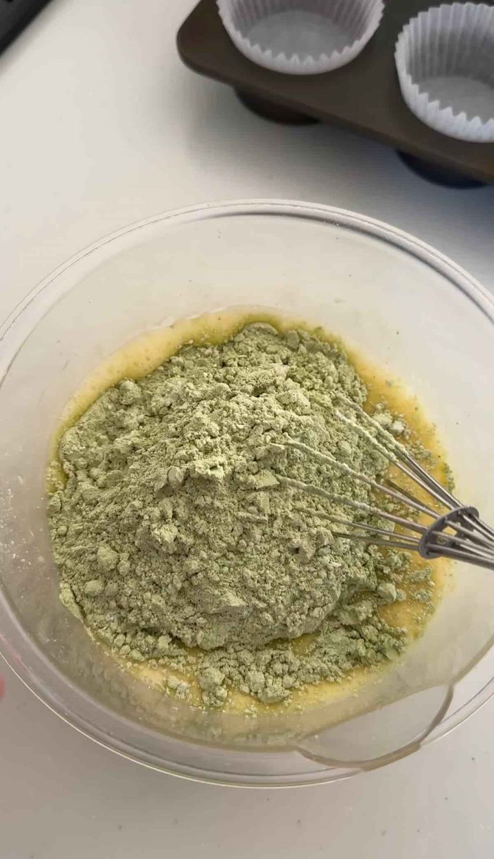 オレオ抹茶マフィン