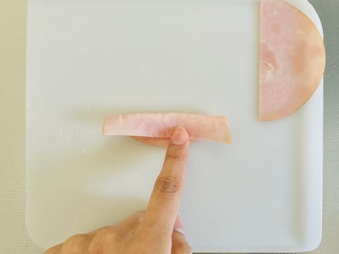 ビジュが大爆発する♡〈ハムの詰め方〉お弁当にテンション上がっちゃう「お花見に最高です…」