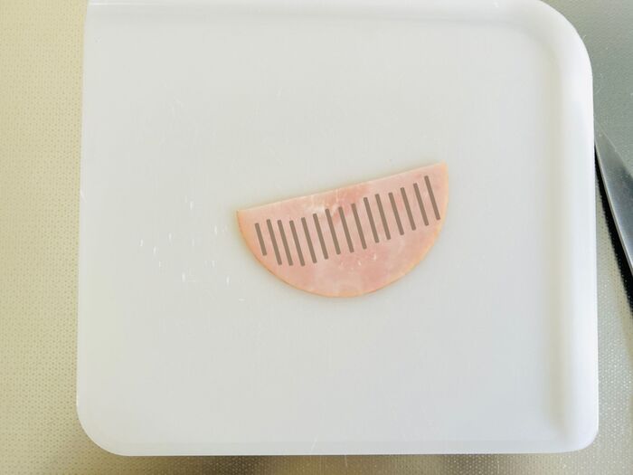 ビジュが大爆発する♡〈ハムの詰め方〉お弁当にテンション上がっちゃう「お花見に最高です…」