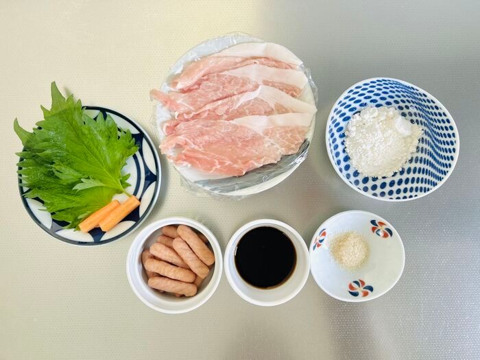 ビジュが大爆発する♡〈ハムの詰め方〉お弁当にテンション上がっちゃう「お花見に最高です…」