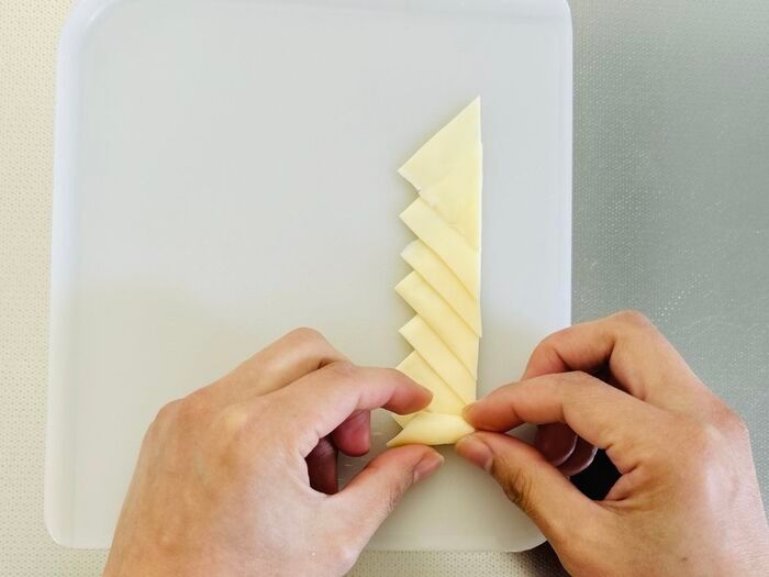 ビジュが大爆発する♡〈ハムの詰め方〉お弁当にテンション上がっちゃう「お花見に最高です…」