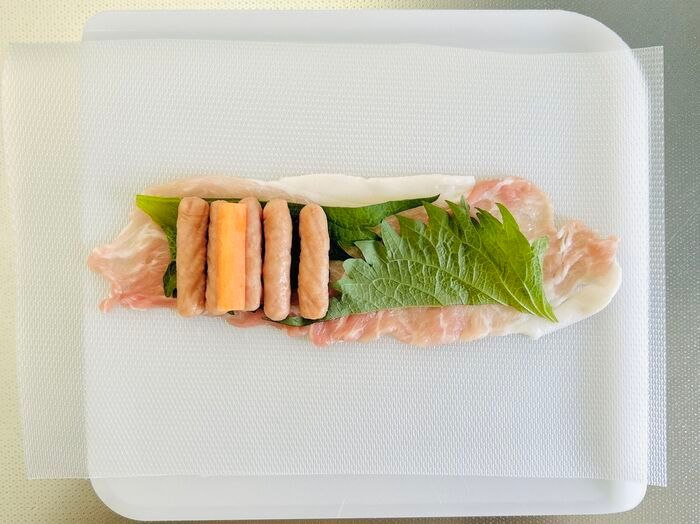 ビジュが大爆発する♡〈ハムの詰め方〉お弁当にテンション上がっちゃう「お花見に最高です…」