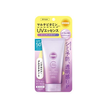 コーセー コスメポート サンカット® マルチビタミン(保湿) トーンアップUV エッセンス クリアラベンダー
