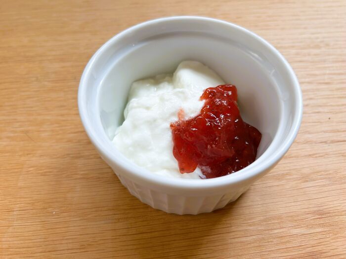 ギルティおやつ、完成です。外カリッ中モチッと食感『ディップチュロス』再現できました♪