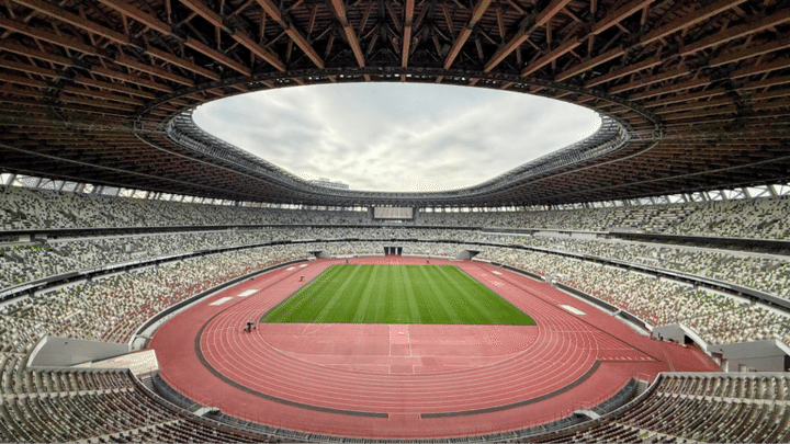 最上階からの眺め（4階席）