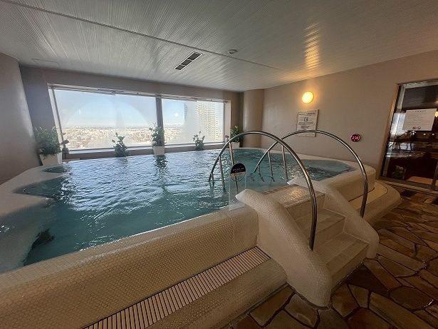 「JRタワーホテル日航札幌」のスカイリゾートスパ「プラウブラン」