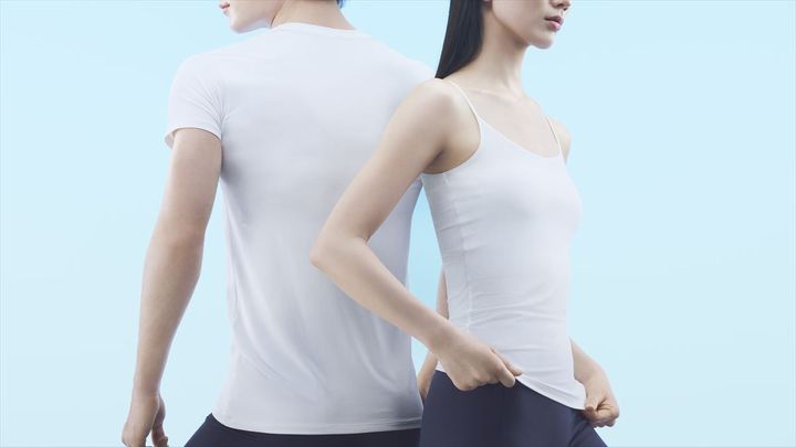 ユニクロ「エアリズム」シリーズ新商品のイメージ