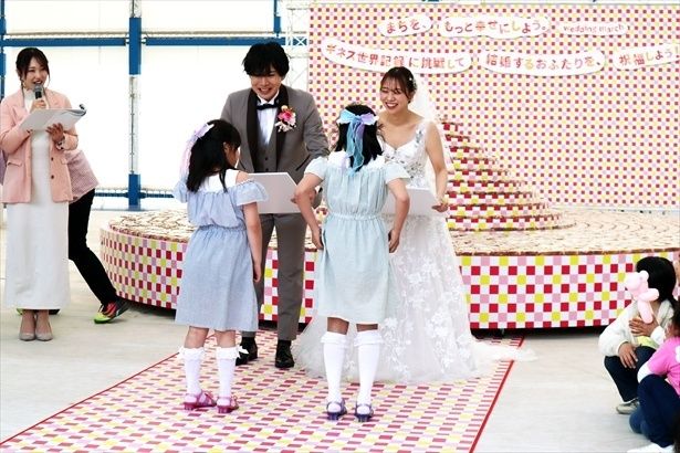 街中で行うウエディングイベント「wedding march 2026」が茨城県水戸市で開催された