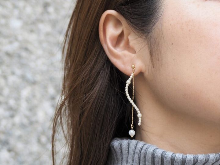 アネモネのピアス