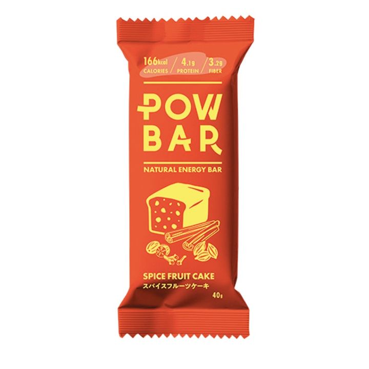 POW BAR ナチュラルエナジーバー スパイスフルーツケーキ