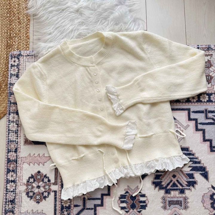 画像: ニットカーディガン