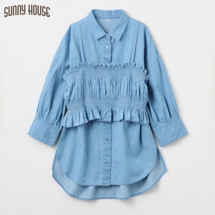しまむらのビスチェ＆シャツ（SUNNY HOUSE）