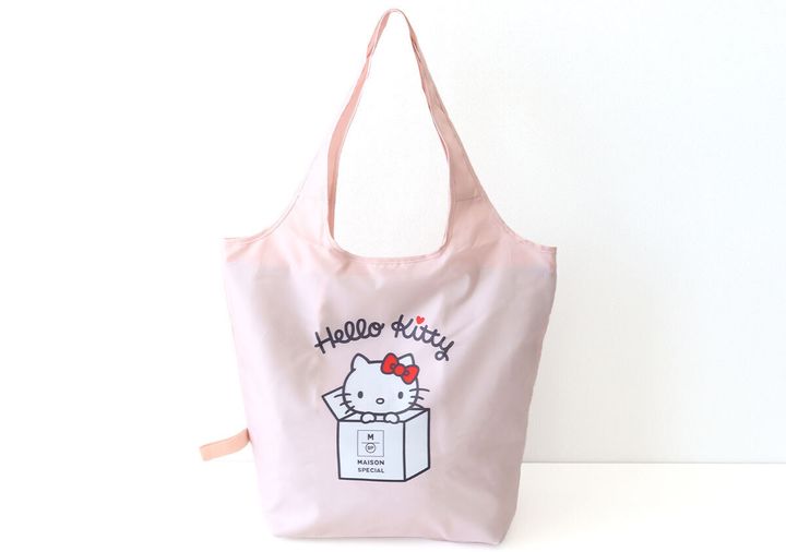 宝島社雑誌付録のＧＬＯＷ5月・6月合併号のメゾンスペシャル×ハローキティ保温・保冷マルシェバッグ1