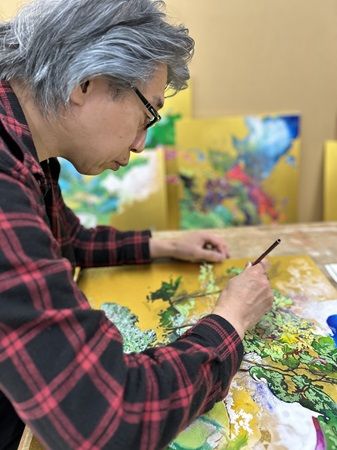 和紙のまち・岐阜県美濃市で開催される芸術展「全国和紙画展」活性化へクラファン実施