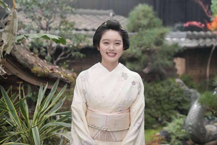 連続テレビ小説『ばけばけ』主演の高石あかり （C）NHK width=