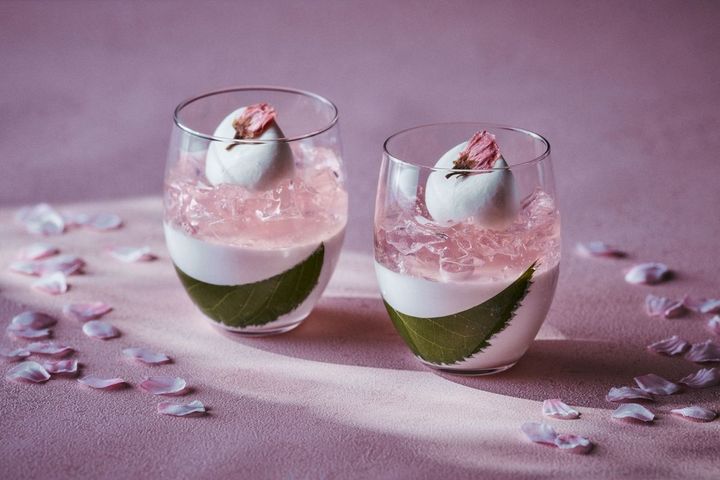 「桜ブランマンジェ」900円