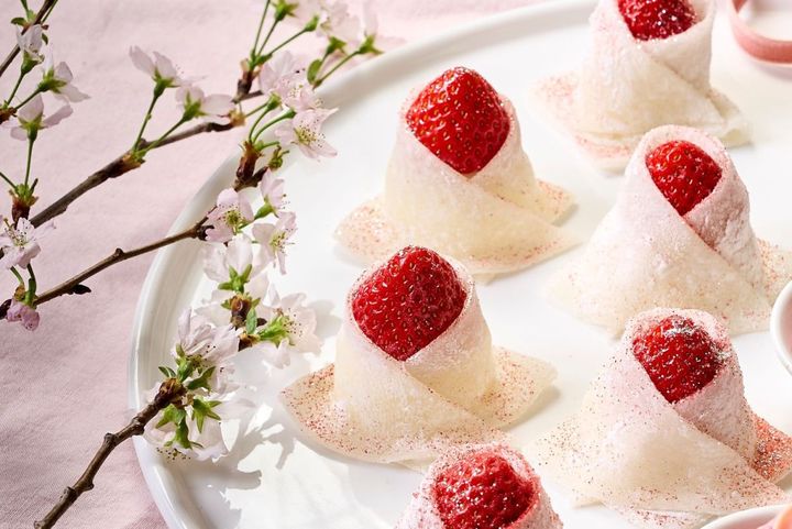 いちご大福 カカオパルプクリーム