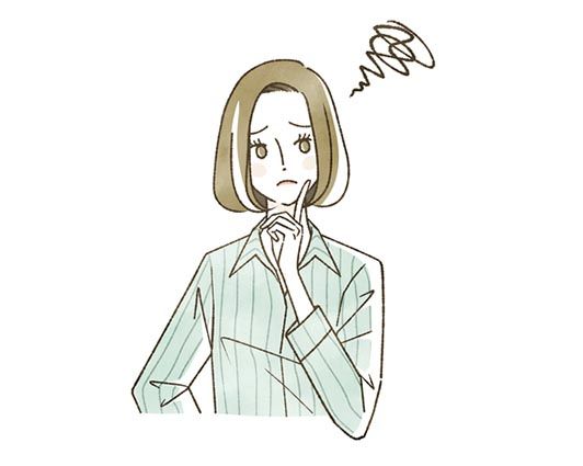 50代女性のイメージイラスト