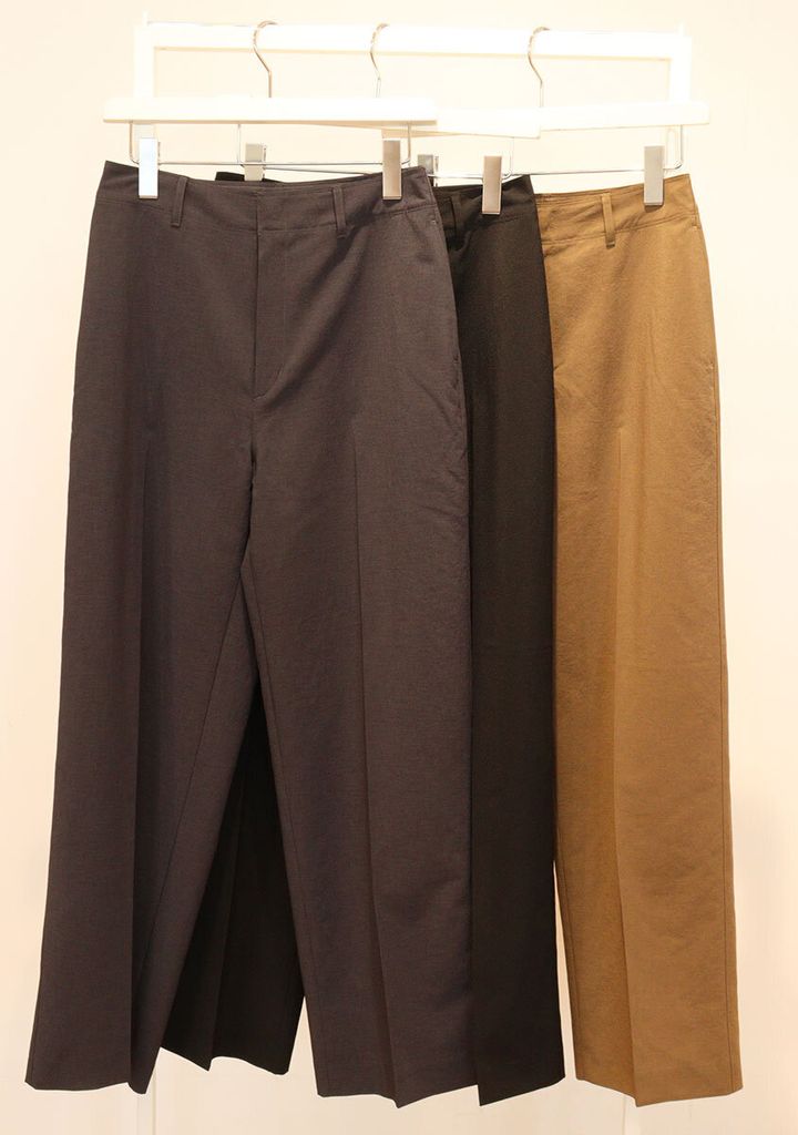 ユニクロユー ハイライズ ストレートパンツ カラバリ