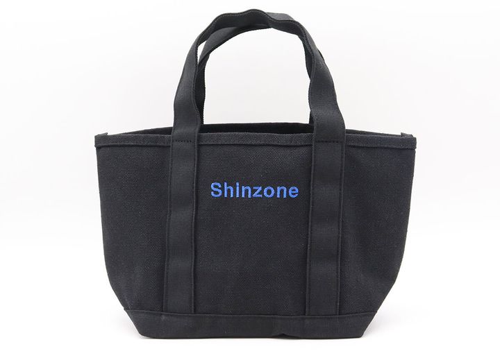 シンゾーンミッキーマウス両A面トートバッグ刺繍ロゴ