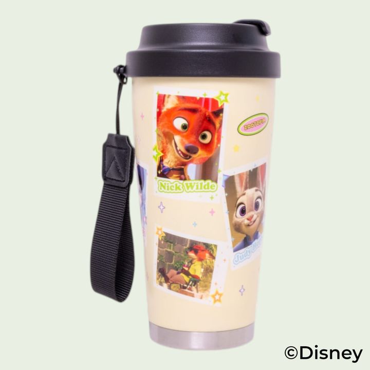 スケーター ディズニー・アニメーション映画『ズートピア』STEM5 イージータンブラー480ml ズートピア／ファイナルフレーム03