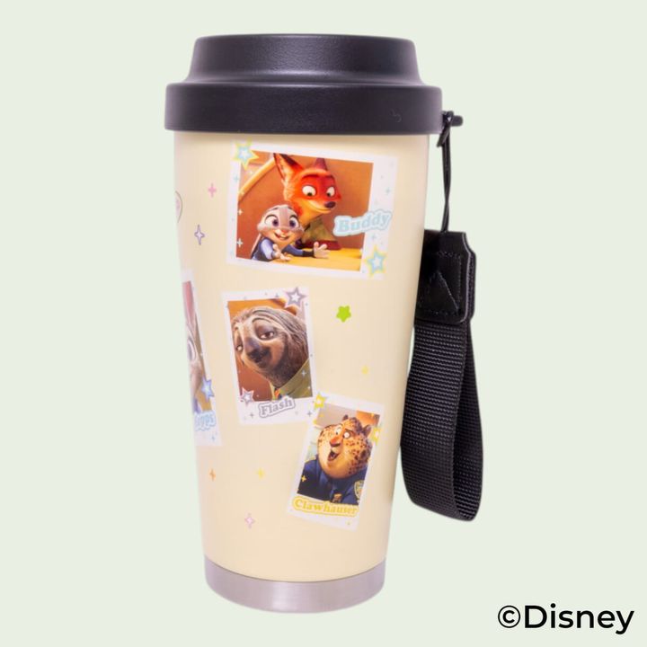 スケーター ディズニー・アニメーション映画『ズートピア』STEM5 イージータンブラー480ml ズートピア／ファイナルフレーム02