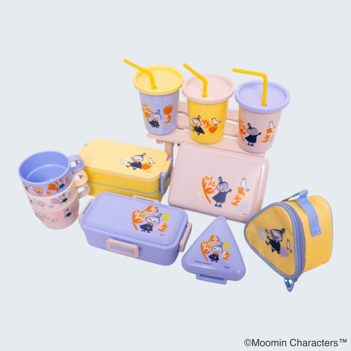 スケーター『ムーミン』ランチグッズシリーズ「リトルミイ」フラワーデザイン
