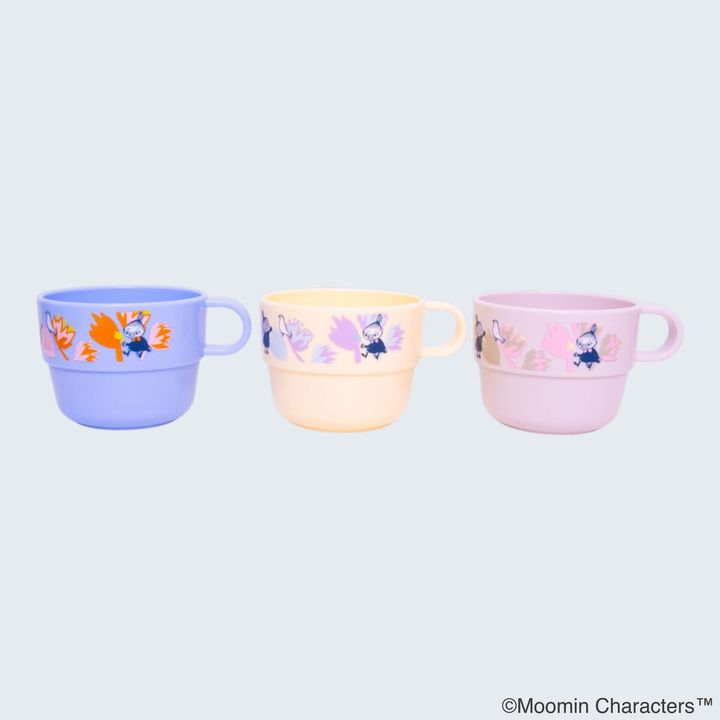 KS31 スタッキングコップ 3Pセット リトルミイ フラワー