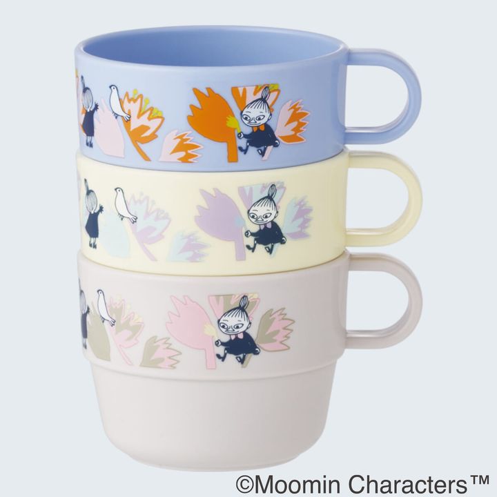 KS31 スタッキングコップ 3Pセット リトルミイ フラワー02