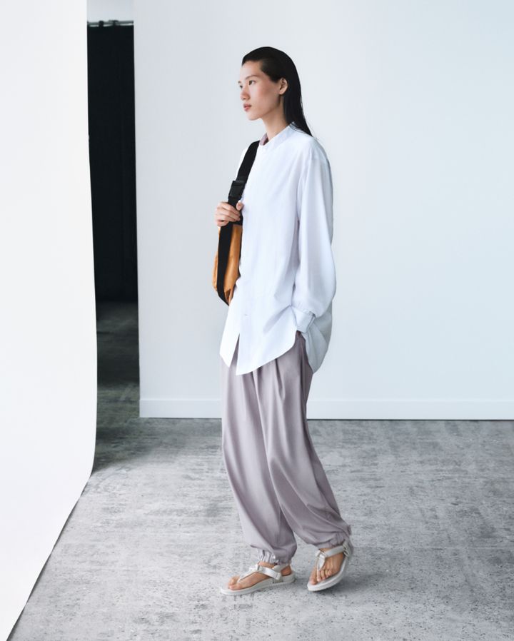 イージーギャザーパンツ￥4,990