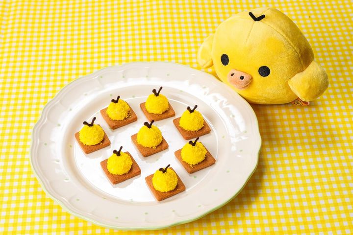 キイロイトリのもふもふマンゴームース