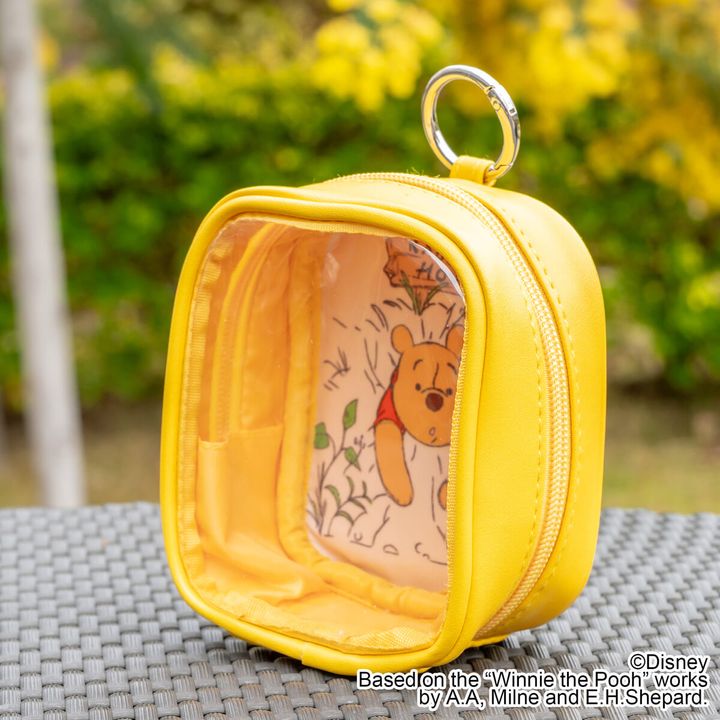 Plus Anq（プラスアンク）「くまのプーさん」おひさまマーケット限定 ブラインドクリアポーチ2