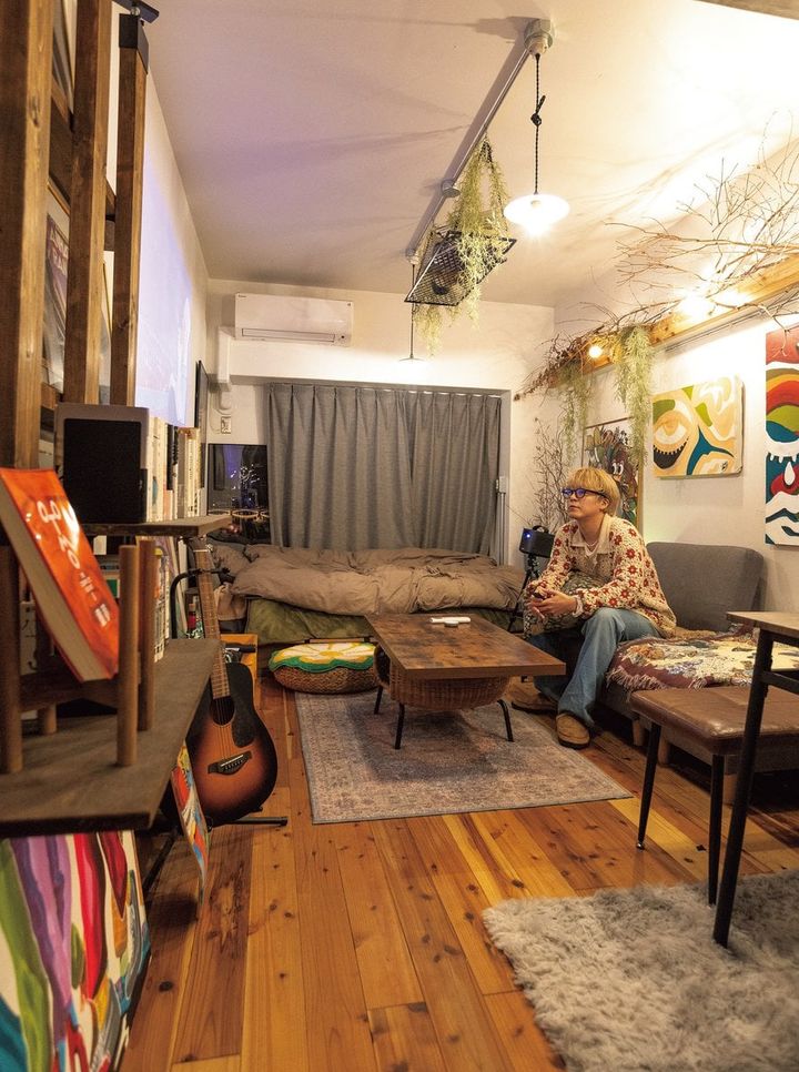 クリエイター コダマタイチさん（31歳）のお部屋（東京・1K）スナップ