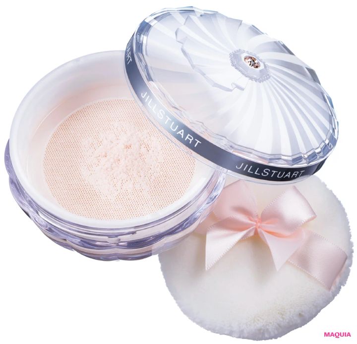 ヘア＆メイク 長井かおりさん監修 多幸感ベースメイク ジルスチュアート グロウシフォン ラスティング ルースパウダー 04