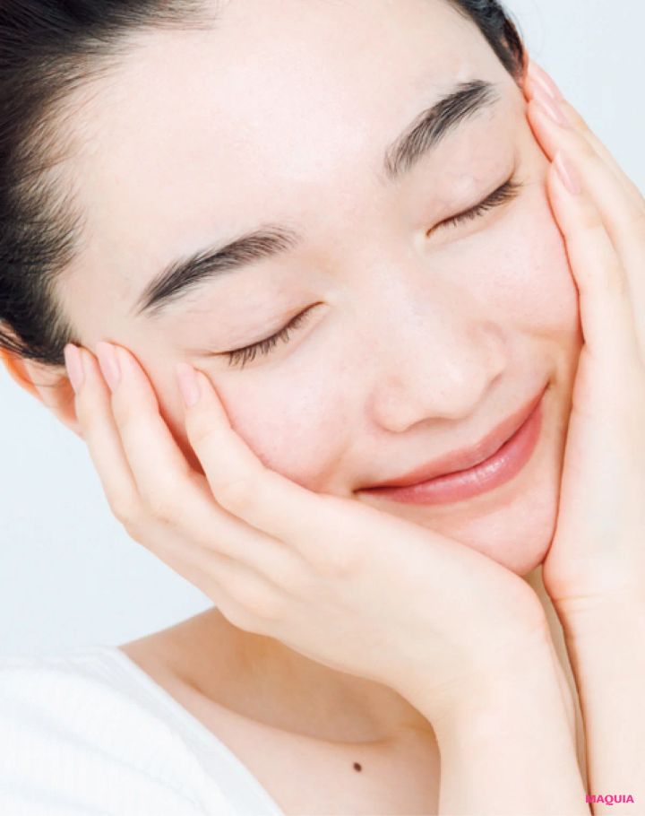 ヘア＆メイク 長井かおりさん監修 多幸感ベースメイク 水モノ重視のスキンケア