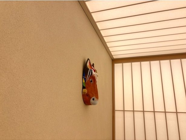 馬の「嵯峨面」