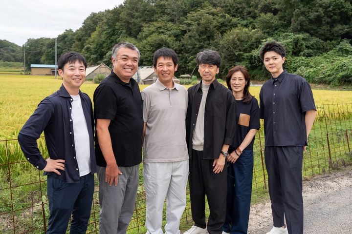 岡山県の酒米“赤磐雄町”の圃場見学