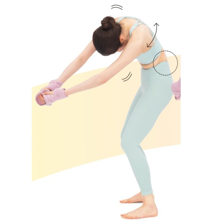 1セット行うと呼吸が深くなるのを感じられるはず。