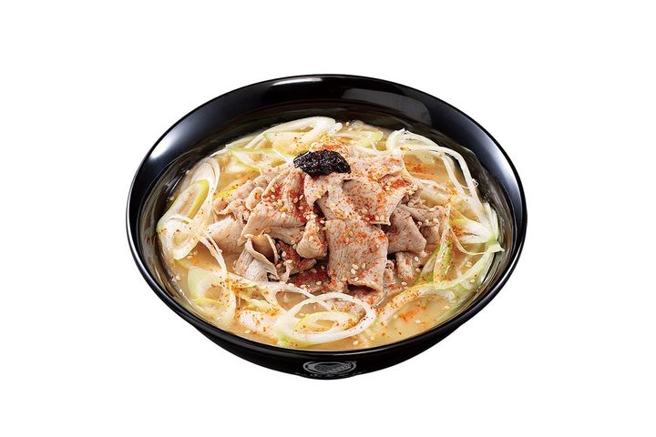 「味噌肉ラー油そば」