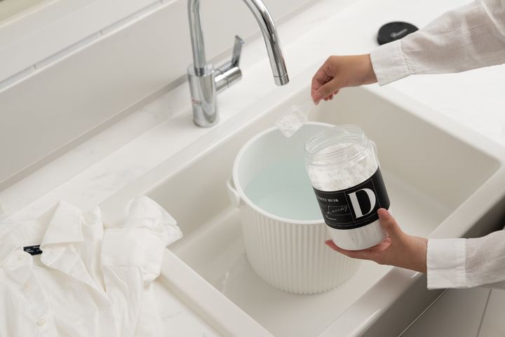 黄ばみを落とすならつけ置き洗い