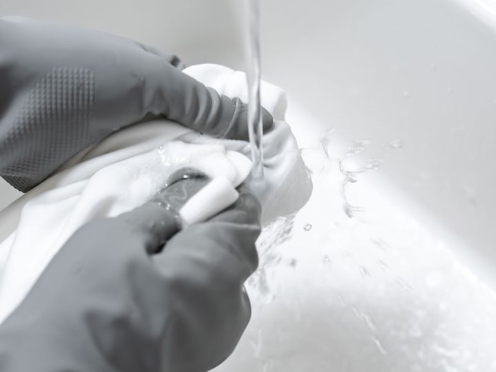 擦り洗いはNG