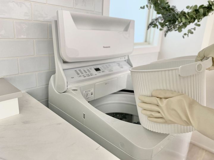 洗濯機にかける