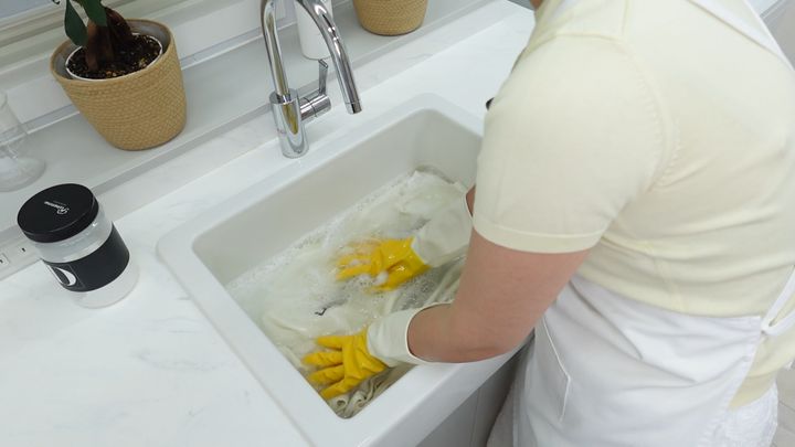 つけ置き洗い 手順