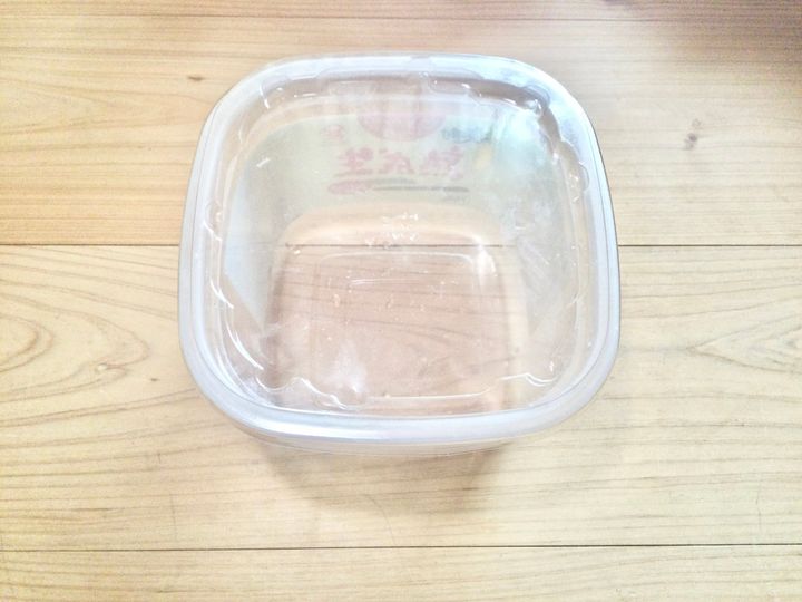 味噌の空き容器