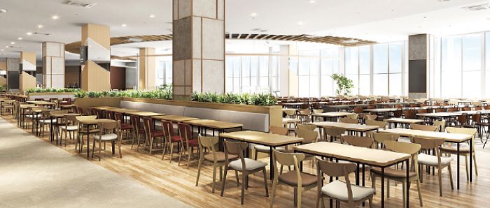 photo：「イオンモール神戸北」フードコート